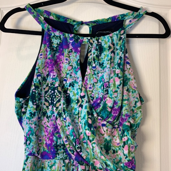 Cynthia Rowley – Long Floral Maxi Dress, Size 10 , Cocktail , Wedding guest - Picture 3 of 10